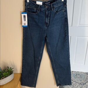 Calvin Klein dark wash straight leg jeans
